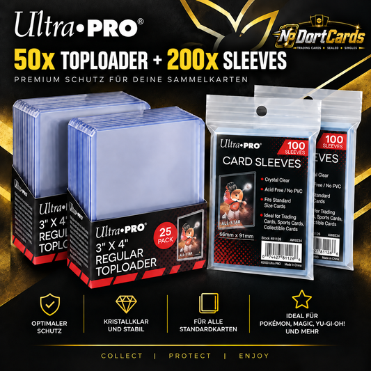 Ultra Pro Bundle - Top Loader + Sleeves ( Starter Set)
