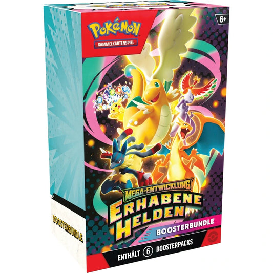 Pokémon Mega Entwicklung Erhabene Helden Boosterbundle